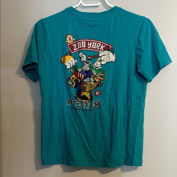 Zoo York Men's Teal Graphic Tee - Picture 4 of 6